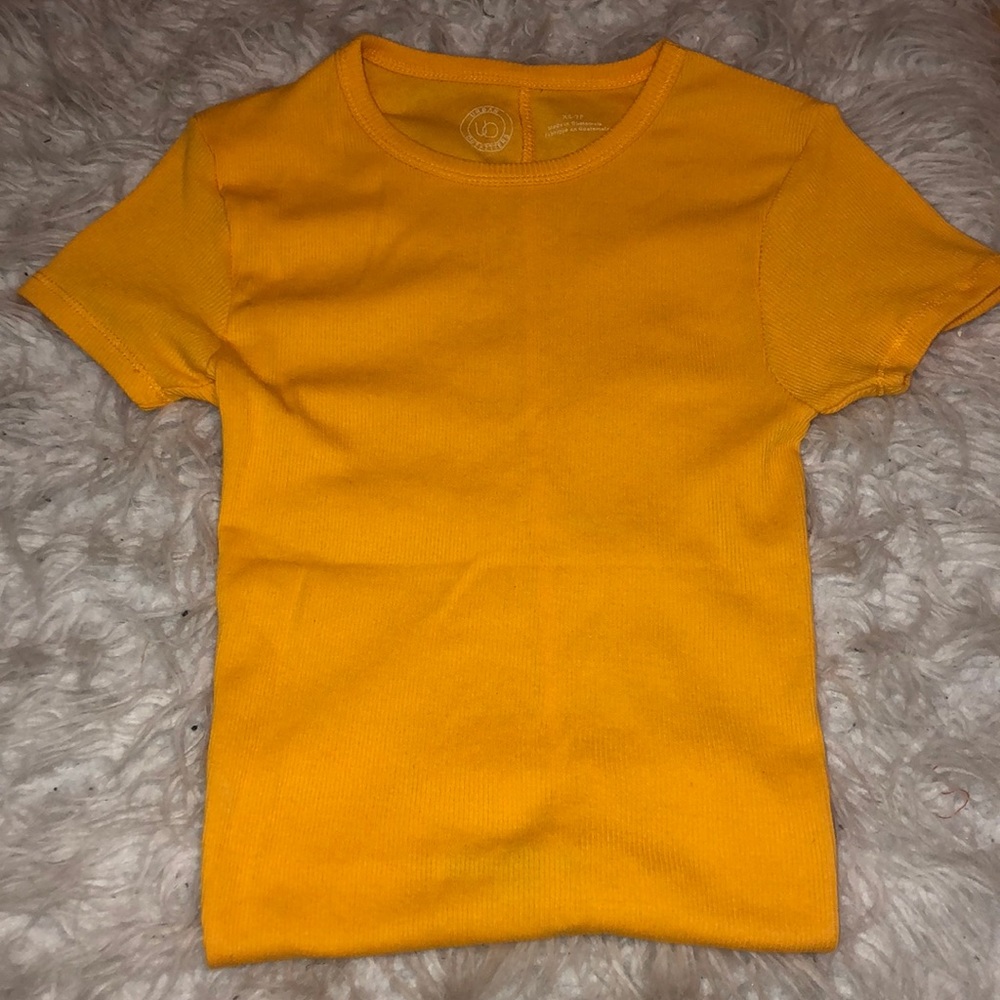Urban Outfitters Yellow Short sleeve
